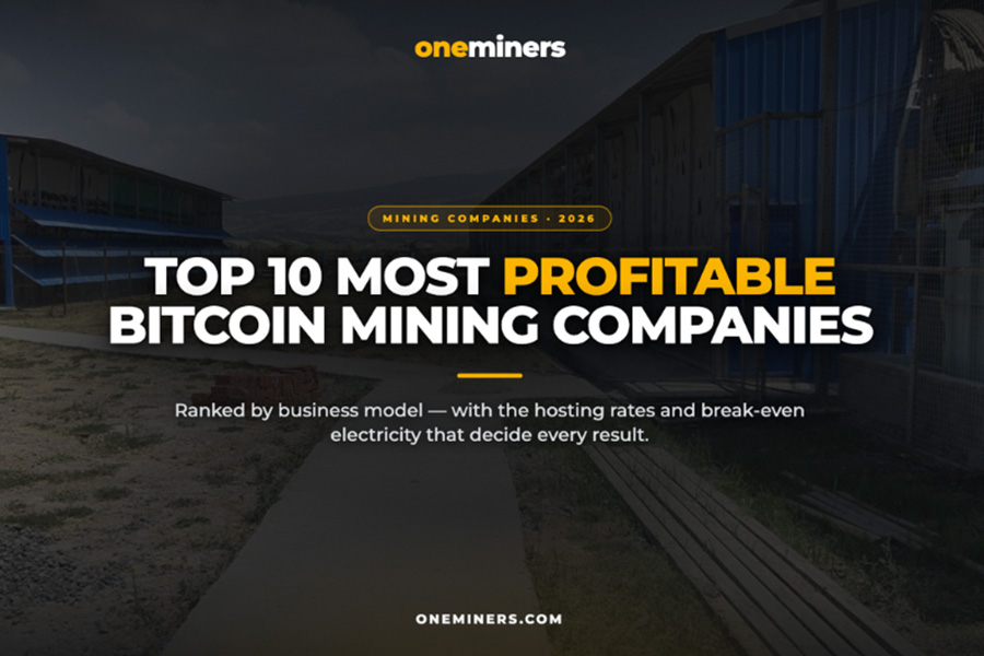 Top 10 Most Profitable Bitcoin Mining Companies and Hosting Providers in 2026