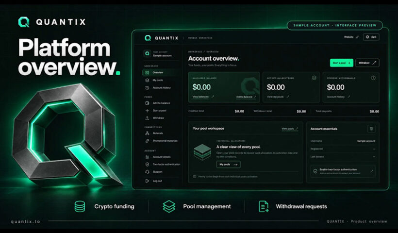 QUANTIX Explained Crypto Funding Pool Tiers and the Direct Referral Program